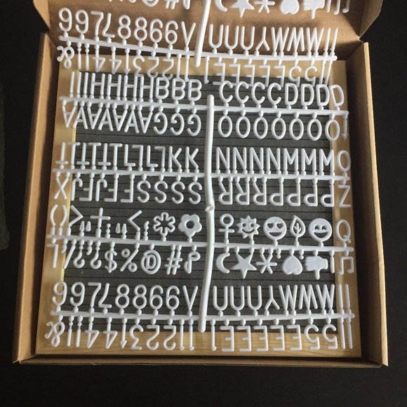 Felt Letterboard - Underwood Letterpress - Picture 4 of 6